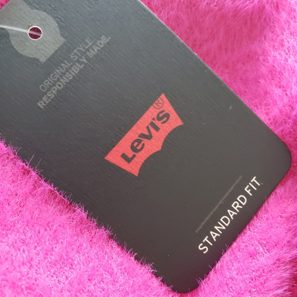 Levi's Pink Textured Sweater Size Small NEW! - Picture 10 of 14